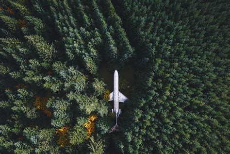 Fond d'écran : 2000x1338 px, vue aérienne, avion, drone, forêt, paysage ...