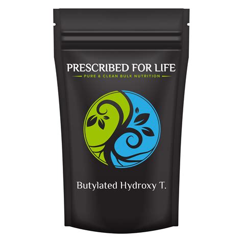 BHT - Butylated Hydroxy T. Crystalline Granular Powder - US Food Grade Anti-Oxidant