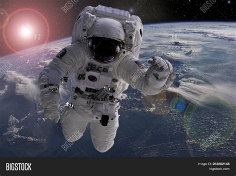 Astronaut Flying Outer Image & Photo (Free Trial) | Bigstock