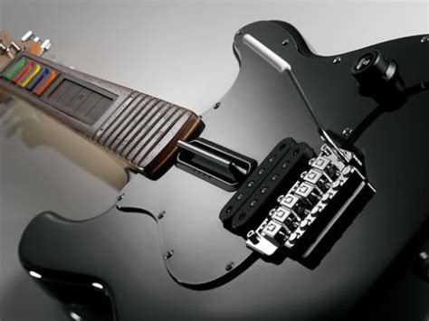 Logitech Unveils Black Guitar Hero Controller