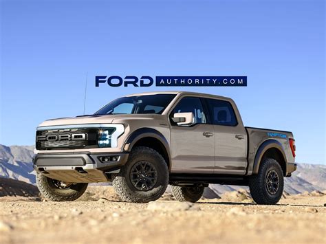 2022 Ford F-150 Lightning Raptor Renderings Imagine Electric Off-Roader