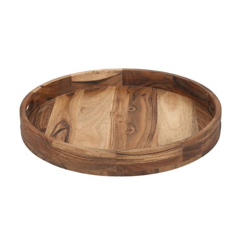 Round Wooden Serving Tray – Simply Chic Events event hire Party Hire