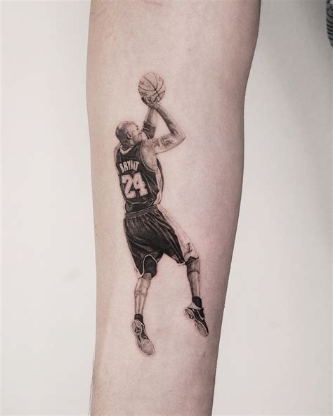 Kobe Bryant tattoo by Jake Berry