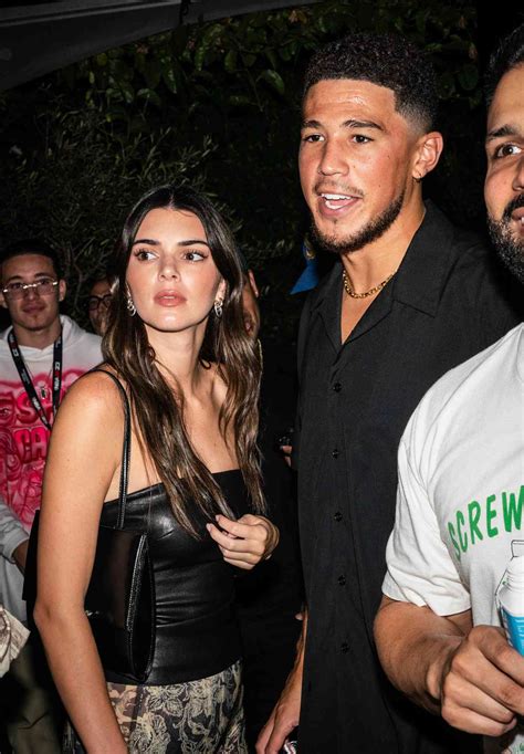 Kendall Jenner and Devin Booker Seen Together at NBA Event