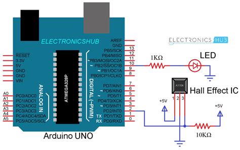 Electrical and Electronics Circuit: How to use Hall Effect Sensor with ...