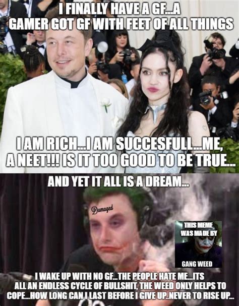 all a dream | Grimes and Elon Musk Breakup | Know Your Meme