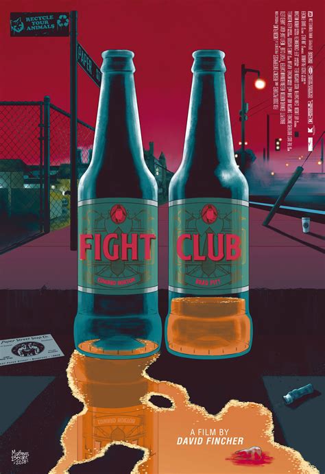 ArtStation - Fight Club Fanart Poster, Matheuss Berant | Fight club ...
