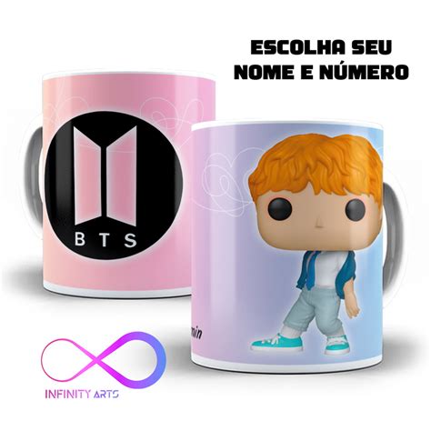 CANECA FUNKO POP BTS JIMIN no Elo7 | Infinity Arts (1402156)