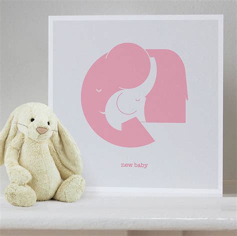 new baby card by ella and george | notonthehighstreet.com