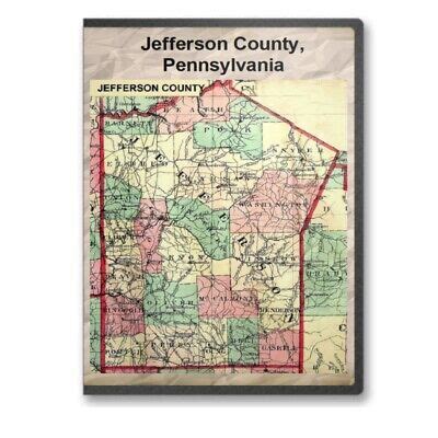 Jefferson County Pennsylvania PA History Culture Genealogy 5 Books ...