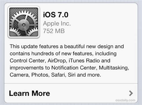 iOS 7 Update Now Available for iPhone, iPad, and iPod touch