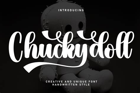 Chuckydoll Font by andikastudio · Creative Fabrica