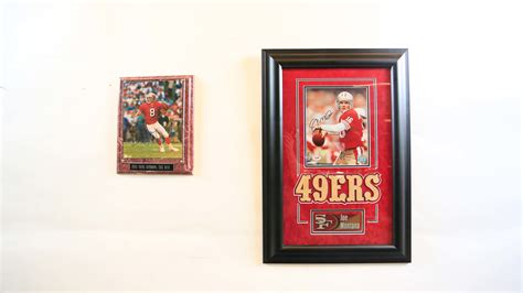 San Francisco 49ERS Framed Autographs Lot Of 2 for Sale at Auction ...