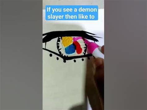 Doma eyes drawing #anime #demonslayer #uppermoon2 - YouTube