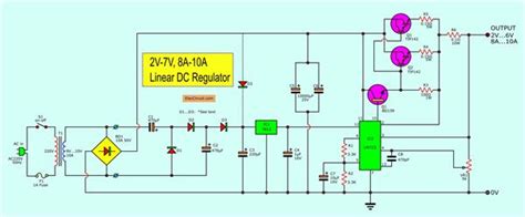 Linear Power Supply Schematic