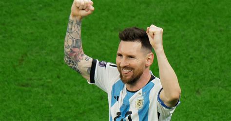 Lionel Messi Celebrated as the GOAT After Argentina Wins 2022 World Cup ...