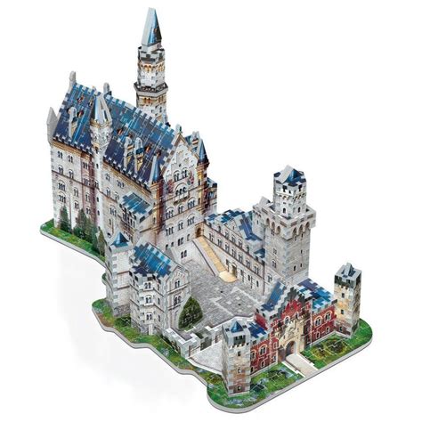 Wrebbit Puzz 3D Neuschwanstein Castle 3-D Puzzle 836 pcs illuminated ...