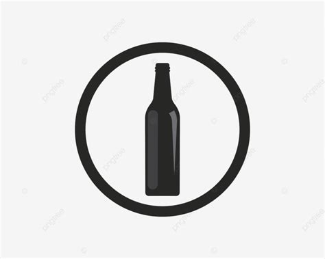 Design Of A Vector Illustration Icon For A Wine Bottle Logo Vector ...