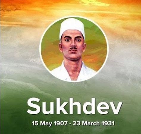 Remembering the legendary freedom fighter on his 111th birth anniversary: Sukhdev Thapar ...