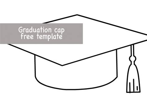 Free Printable Grad Cap - Printable Coloring Pages