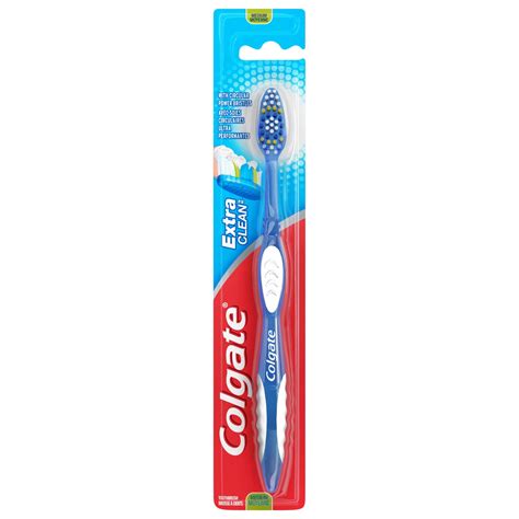 Colgate Extra Clean Toothbrush, Medium - Shop Toothbrushes at H-E-B