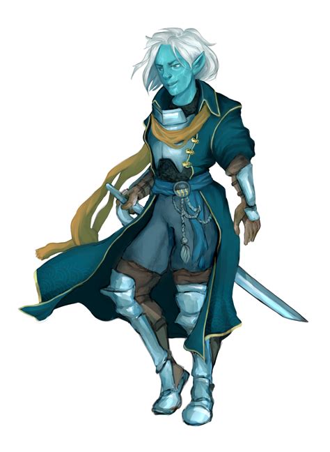 [OC] [Art] Morgan, Air Genasi Tempest Cleric : r/DnD