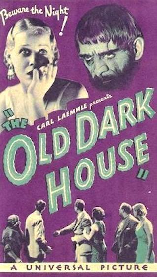 The Old Dark House (1932) | Classic monster movies, Classic horror movies, American horror movie