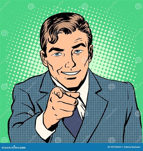 Spy Pointing Finger Cartoon Stock Illustration | CartoonDealer.com ...