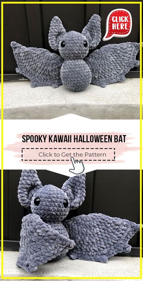 Adorable Halloween Bat Crochet Pattern