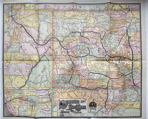 Denver And Rio Grande Railroad System – Webster's Fine Books & Maps