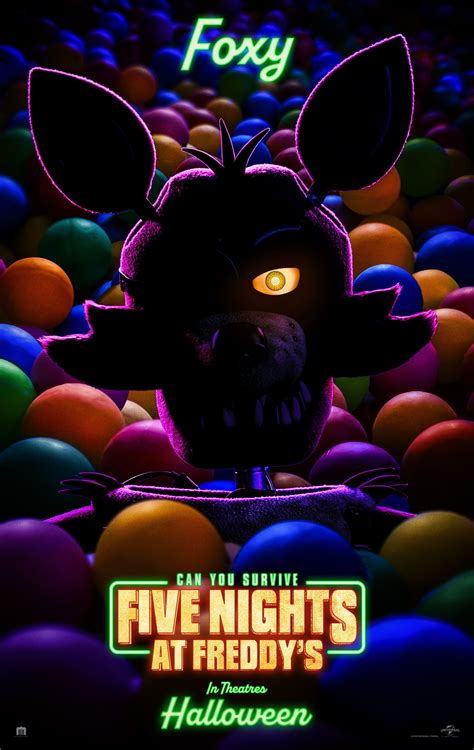 FNaF Movie Foxy the Pirate Fox poster 2 (High Resolution) - Five Nights ...