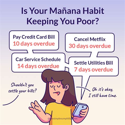 Is Your Mañana Habit Keeping You Poor? - The Simple Sum - Philippines