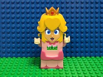 LEGO PRINCESS PEACH Minifigure Super Mario Starter Course 71403 CMF Lot ...