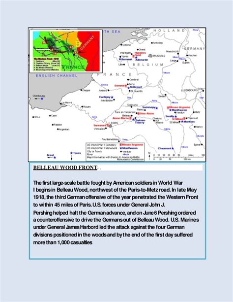 Battle Of Belleau Wood Map - bmp-fisticuffs