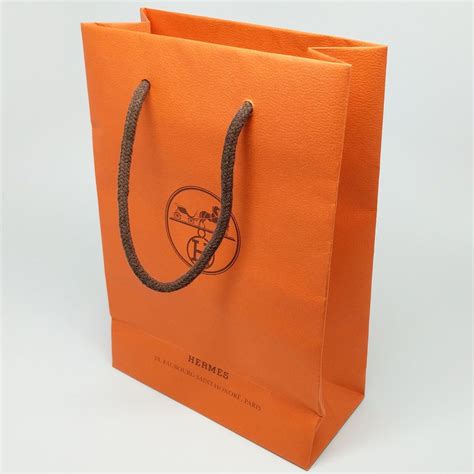 Authentic HERMES Shopping Bag Gift - 6" x 8.5" | Authentic hermes, Bags, Hermes