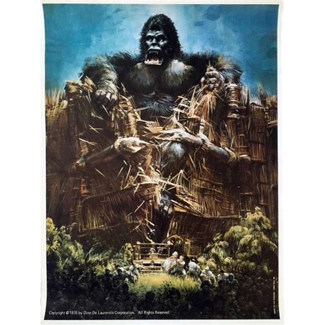 KING KONG Movie Poster 23x32 in.