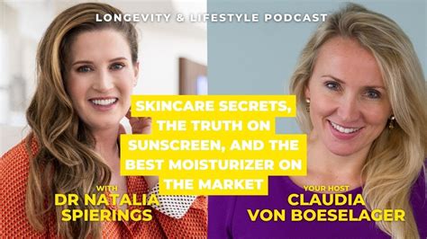 On Skincare Secrets, Stress, Skin Cancer, Moles and More with Dr. Natalia Spierings - YouTube