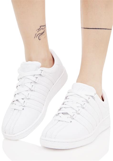 K Swiss Classic White VN Sneakers | Dolls Kill