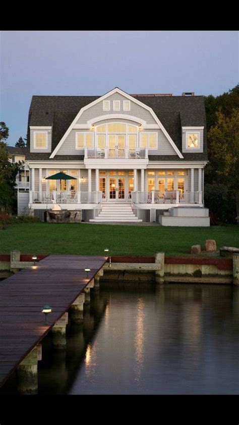 Dream lake house | Lake houses exterior, House exterior, House design