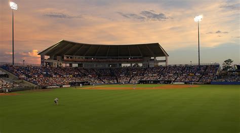 Baseball Stadium At Night Free Stock Photo - Public Domain Pictures