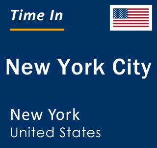 Current Local Time in New York City, New York, United States