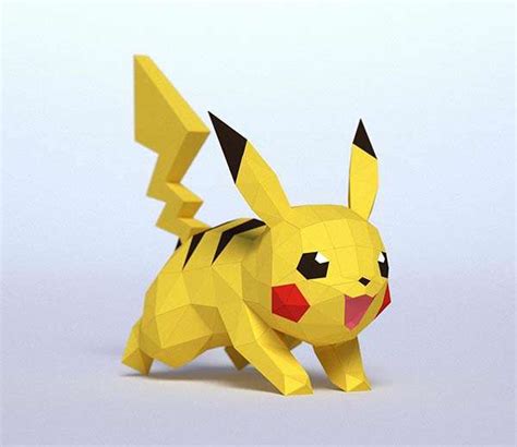 DIY 3D Pokemon Papercraft Models | Gadgetsin