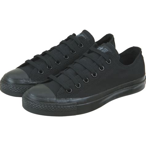 Converse Chuck Taylor All Star Core Oxford Low-Top Black Mono | Music123