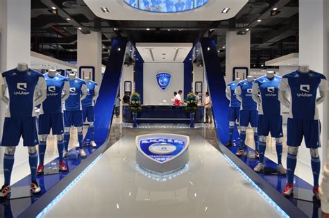 Retail Design Blog — Al Hilal flagship store by Redesign Group, Riyadh...