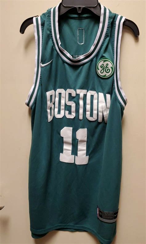 Nike Kyrie Irving 11 Boston Celtics Jersey Men's Size 50 NBA Green Sewn ...