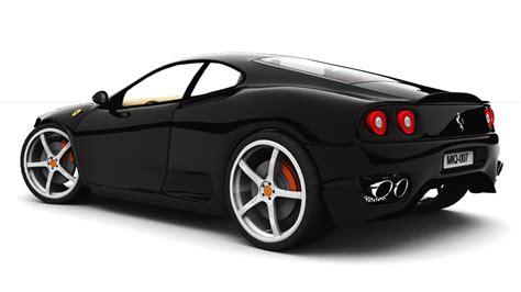 17 Luxury Ferrari 360 Modena Black - Italian Supercar