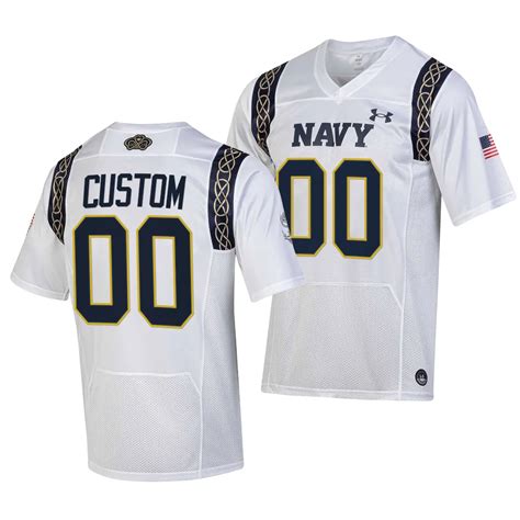 Navy Midshipmen #00 Custom 2023 Aer Lingus College Football Classic ...