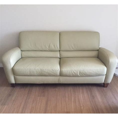 Italsofa Leather Sofa | Chairish