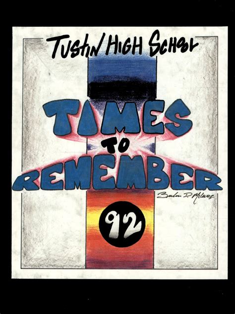 1992 yearbook from Tustin High School from Tustin, California for sale