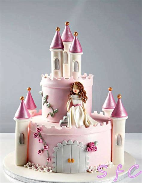 Fairy Castle Cake | Princess Birthday Cake